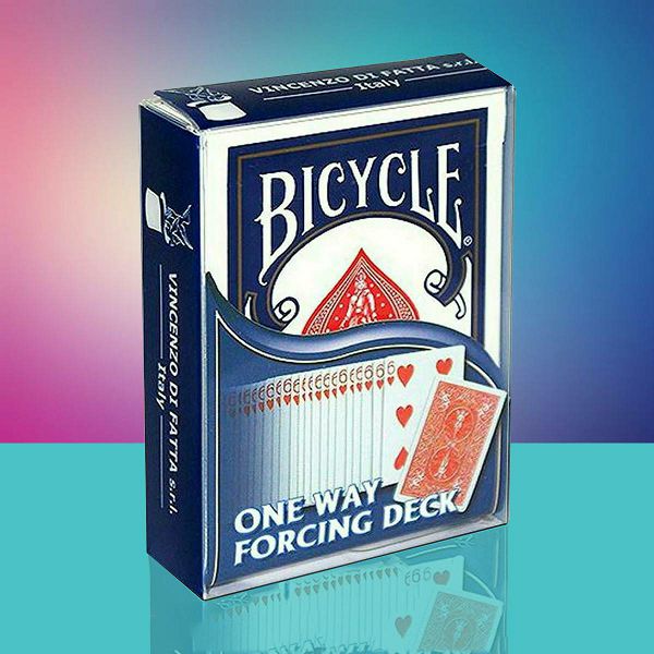 Bicycle - One Way Blue Forcing Deck