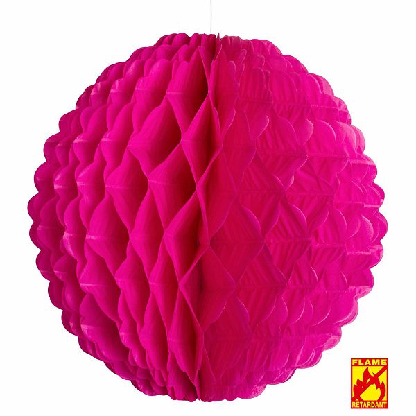 Honeycomb - Magenta kugla 32 cm 