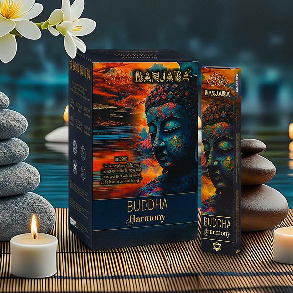 Mirisni štapići Banjara Buddha - Harmony 15 g