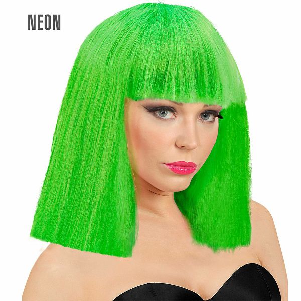 Perika Showgirl Wig Neon Zelena