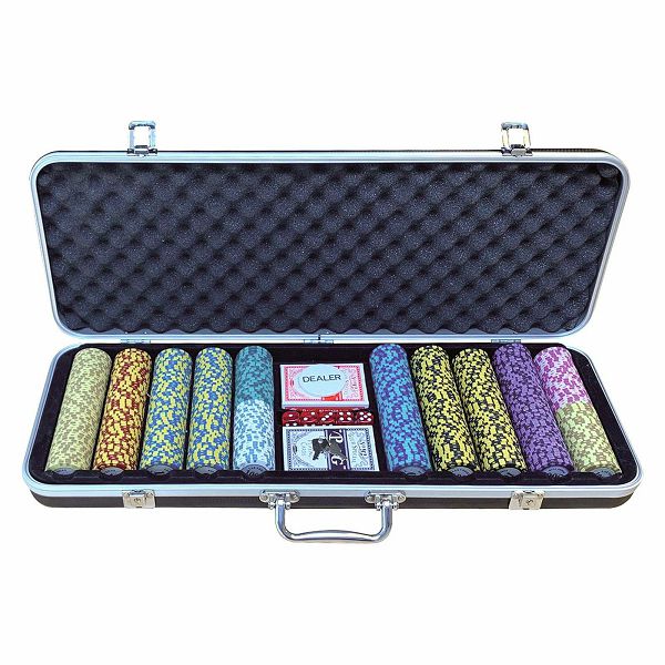 Poker Set DLX 500 Chips 14 g